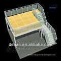 double deck trade show booth displays double deck system stand